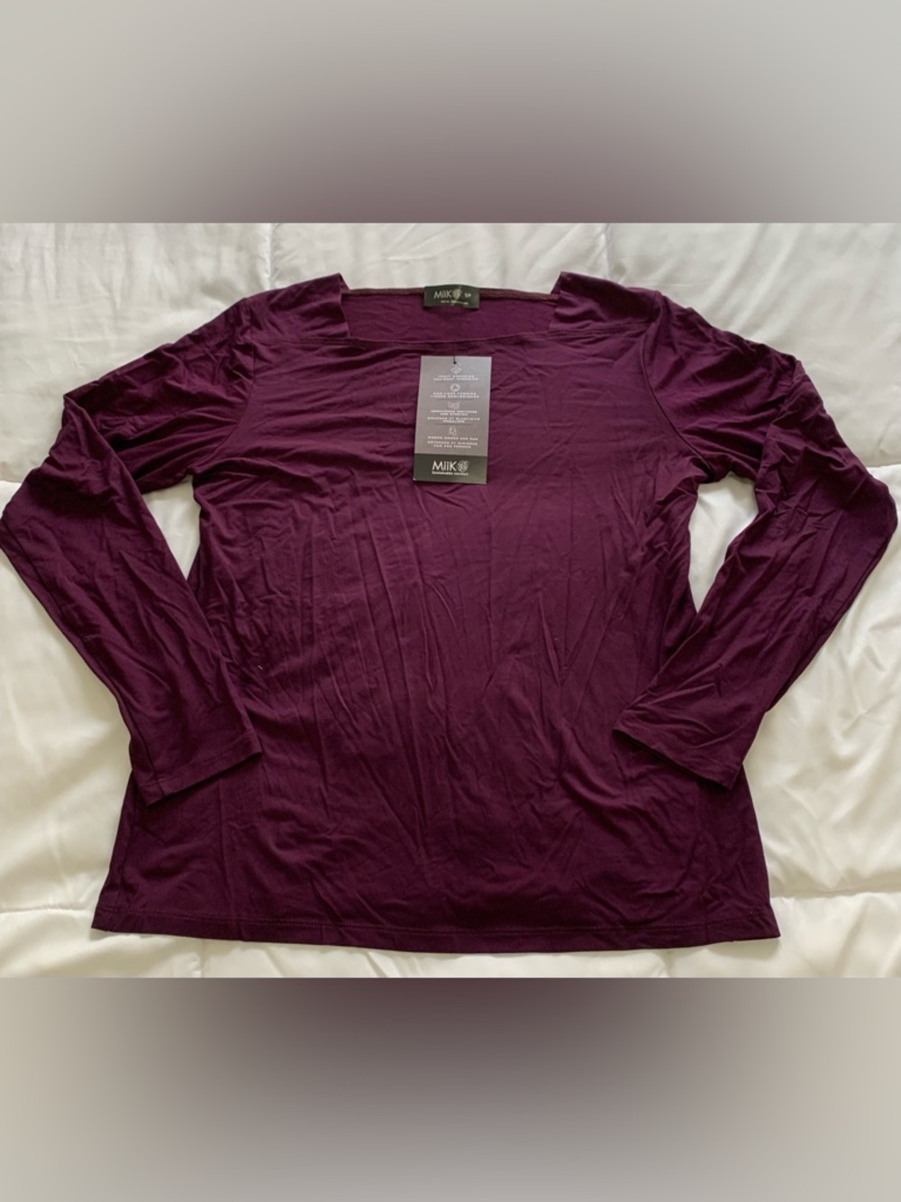 NWTs Miik Elora Long Sleeve Shirt size Small